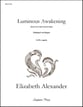 Luminous Awakening SATB choral sheet music cover